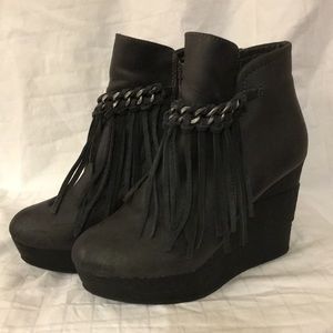Sbicca Zepp Wedge Grey